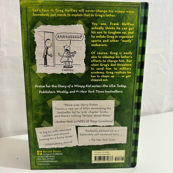 Diary of a Wimpy Kid The Last Straw by Jeff Kinney Bestselling Series Book 3 - Picture 3 of 3
